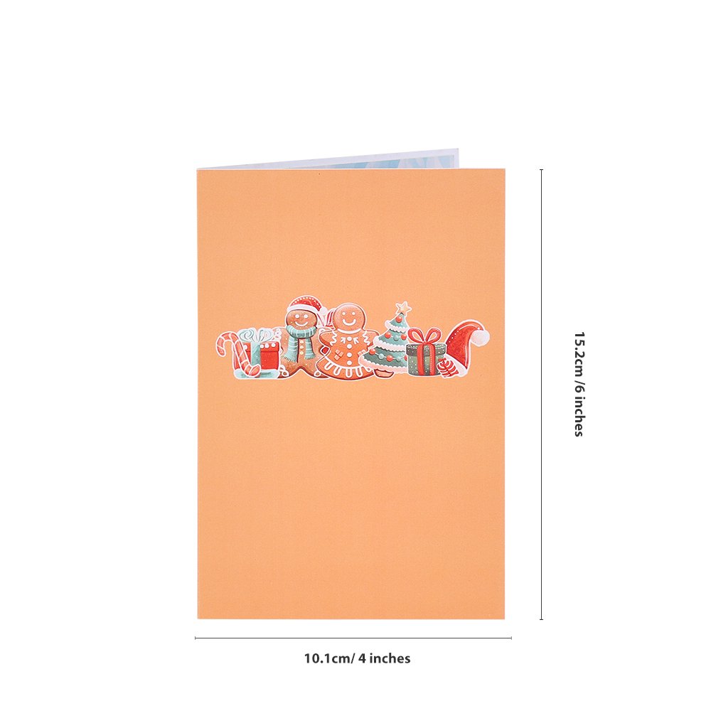 Christmas Sleigh Gift Flip Pop Up Card