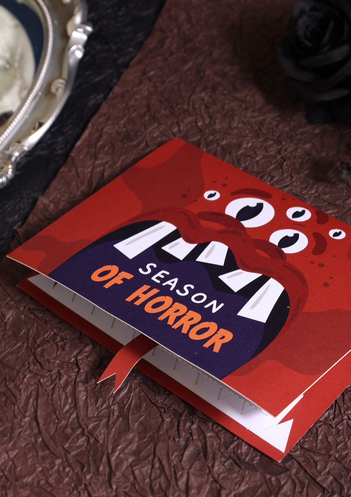 Monster Book 3D Pop Up Card