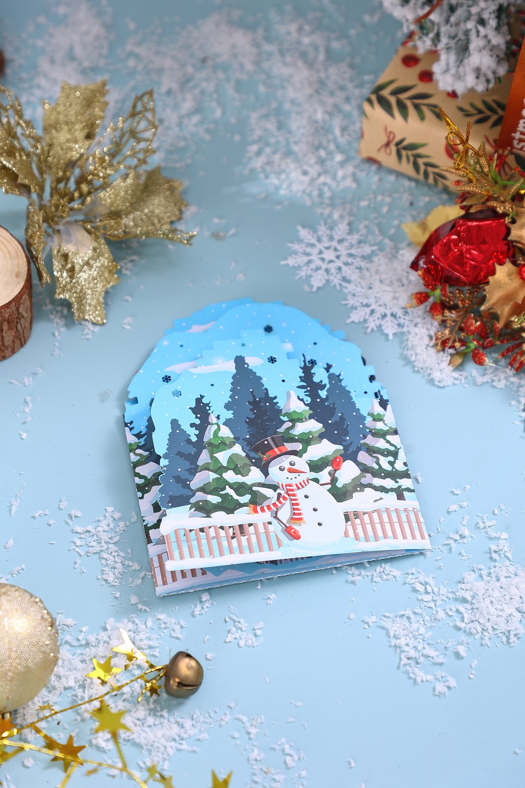 Christmas Deer Greeting Card