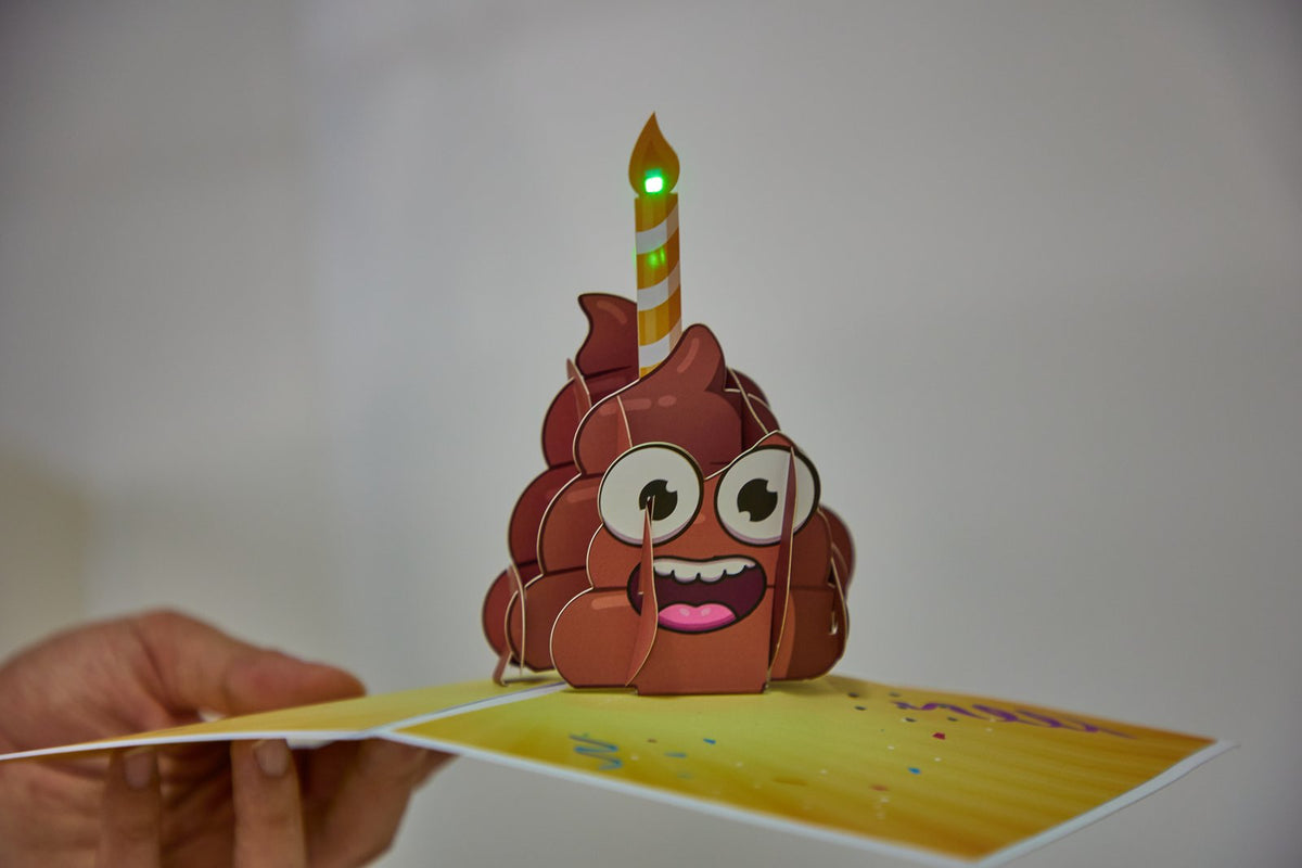 LED Lights & Music Fun Birthday 3D Pop Up Card