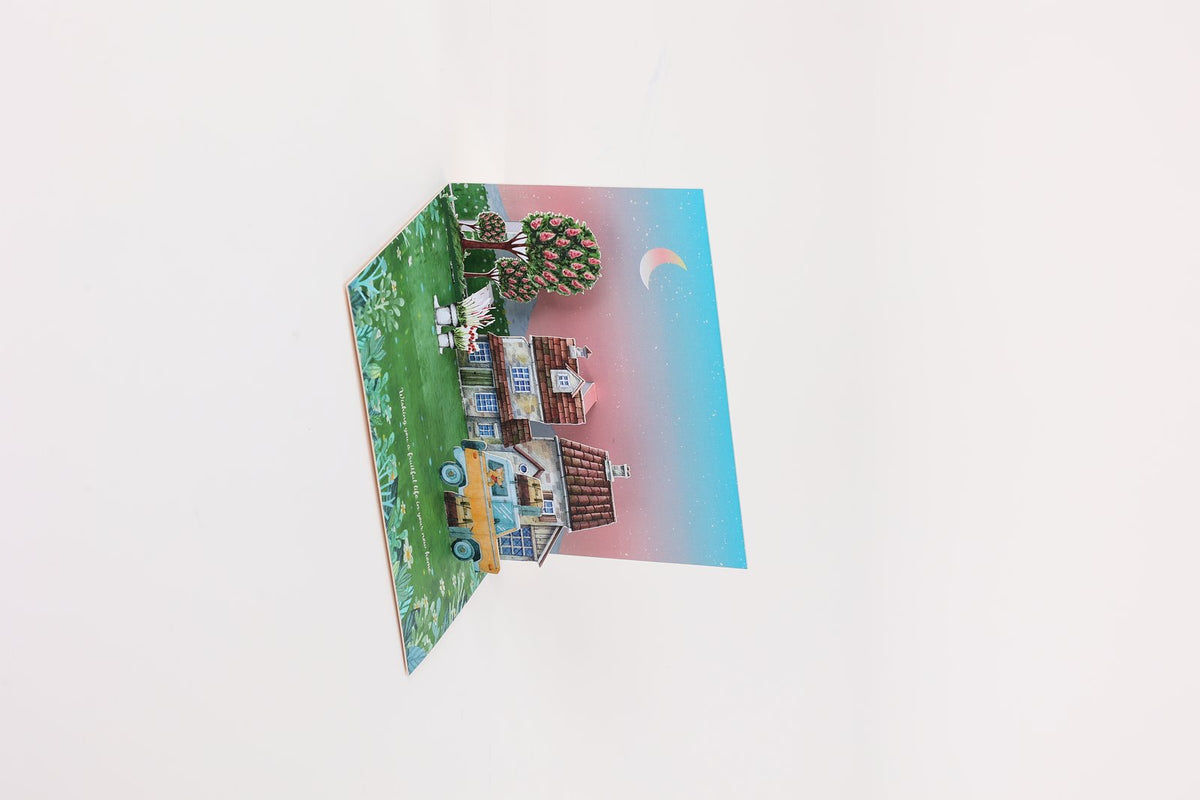 90° Housewarming Congratulations Card