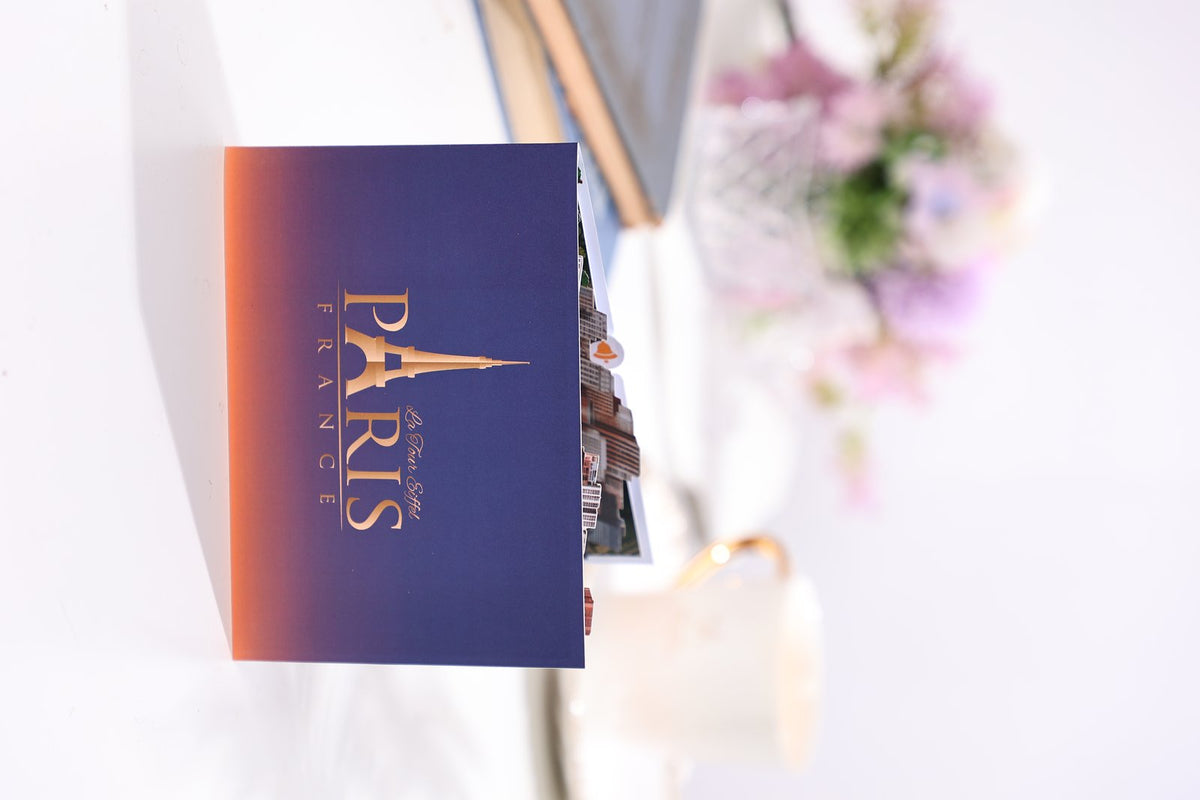 Eiffel Tower 3D Pop Up Card