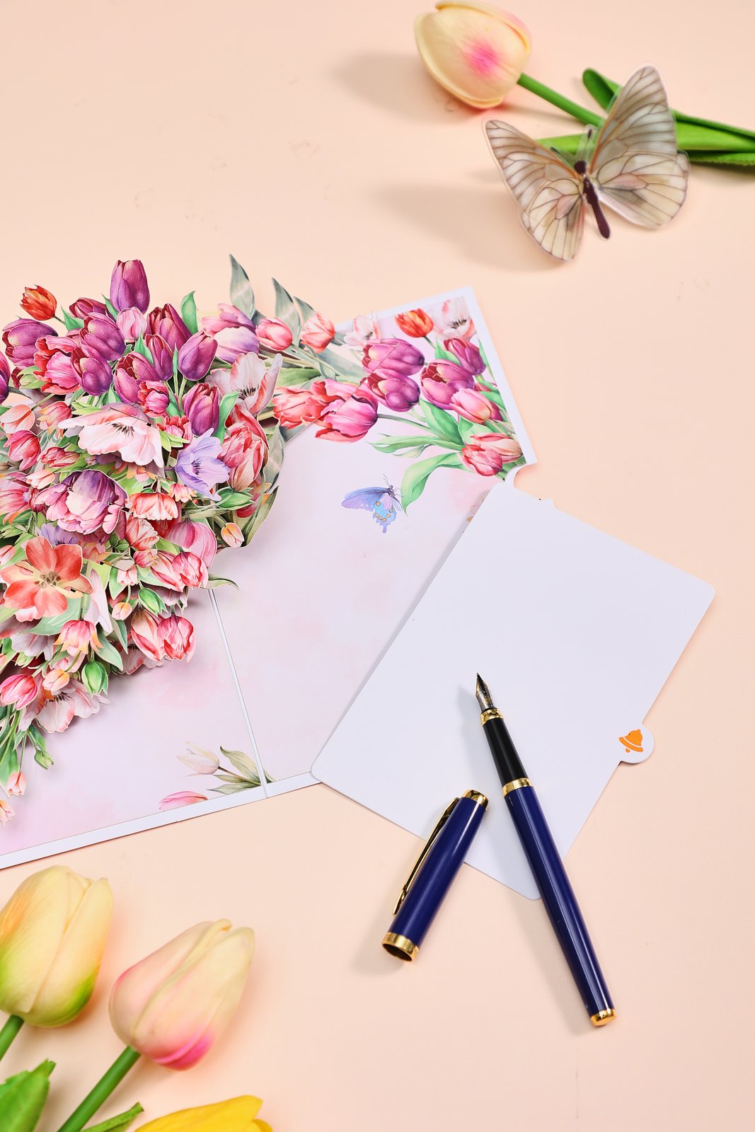Tulip 3D Pop Up Card