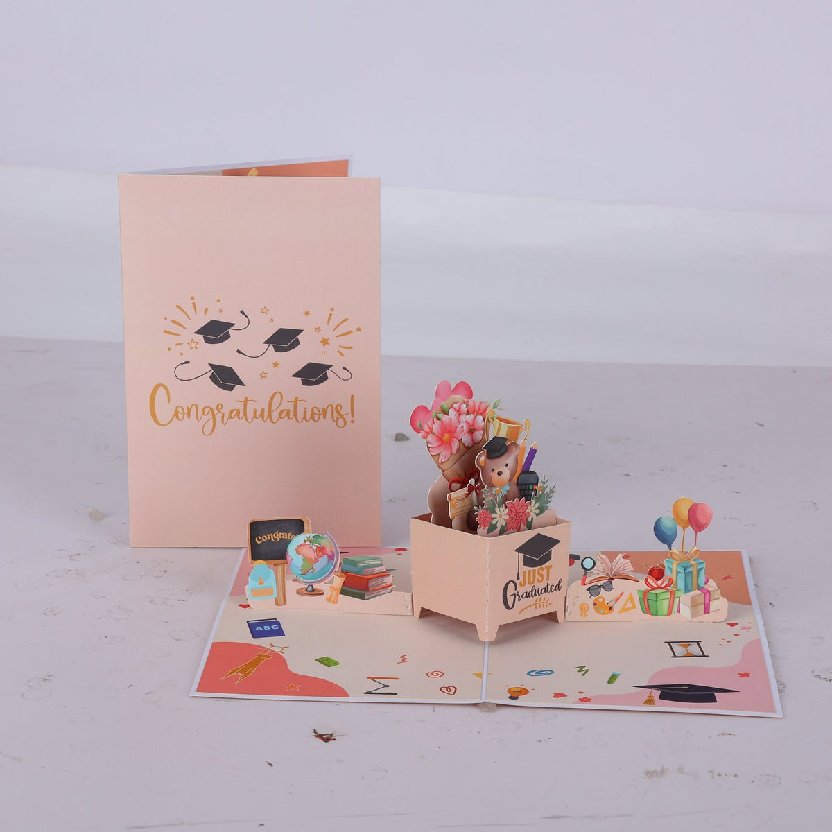 Graduation Season 90° 3D Pop Up Card