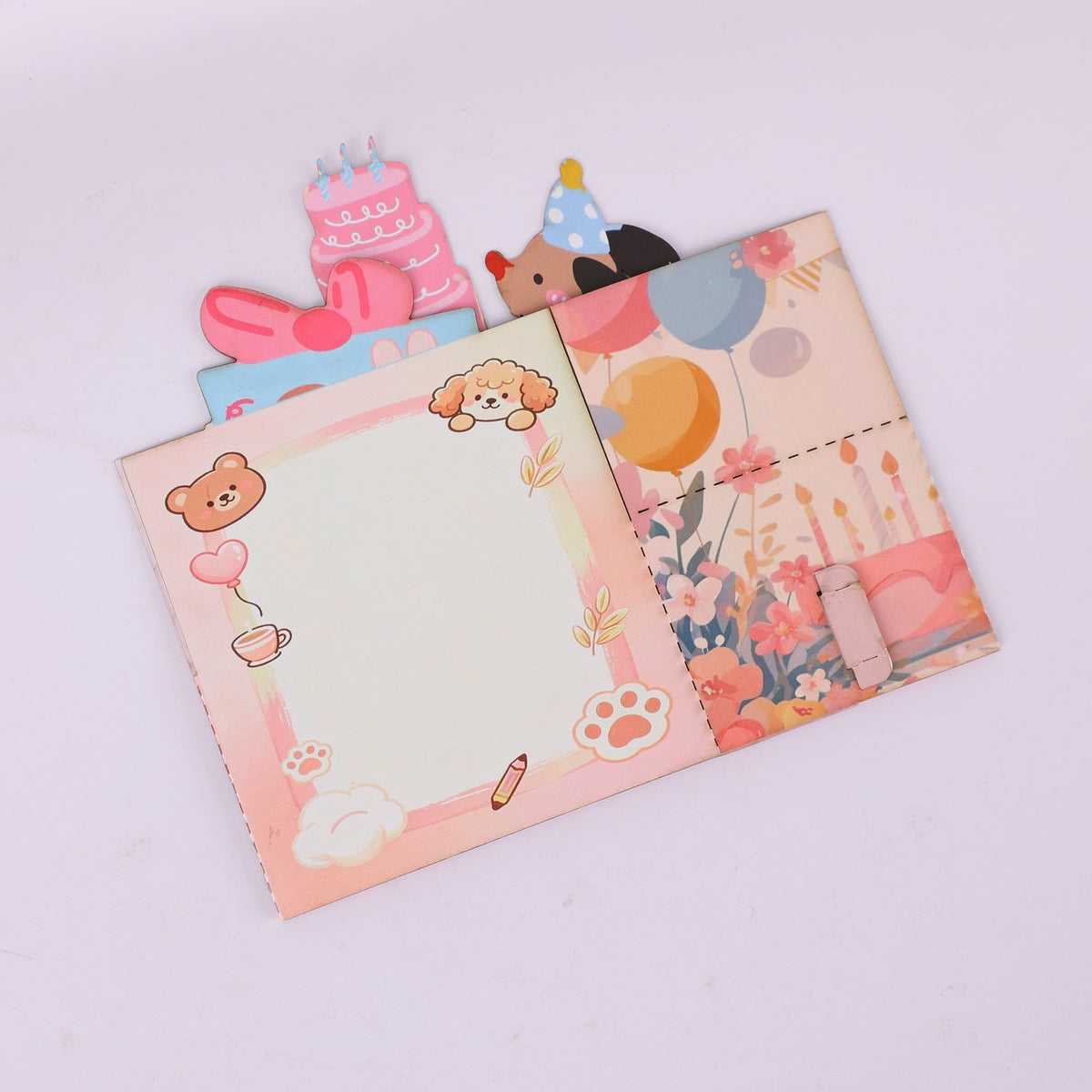 Dog Birthday Box Card
