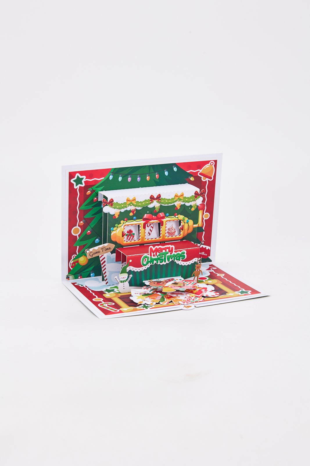 Christmas Game Console 3D Pop Up Card