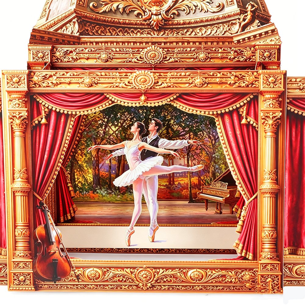 Ballet Theater Greeting Card