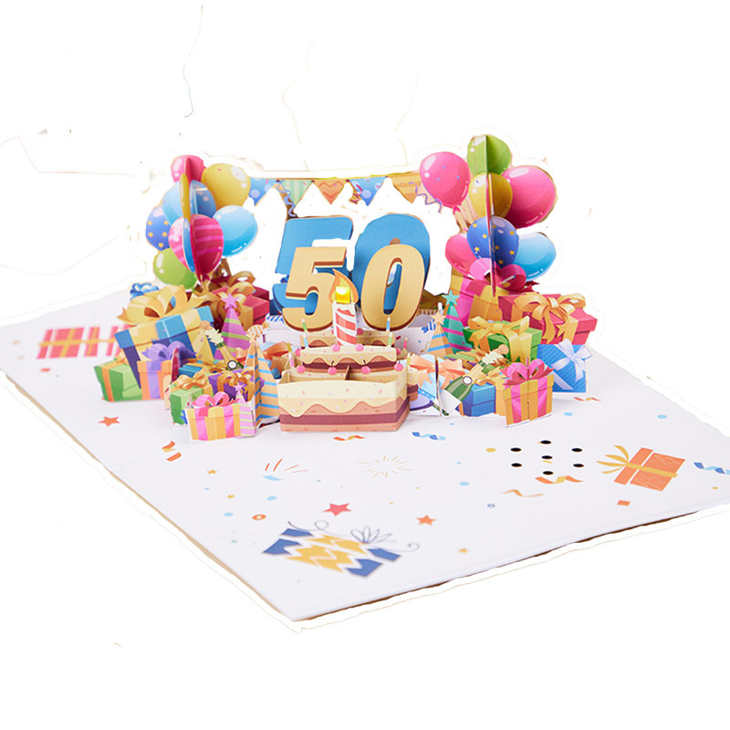3D Anniversary Pop Up Card