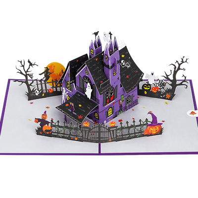 3D Halloween Pop Up Card