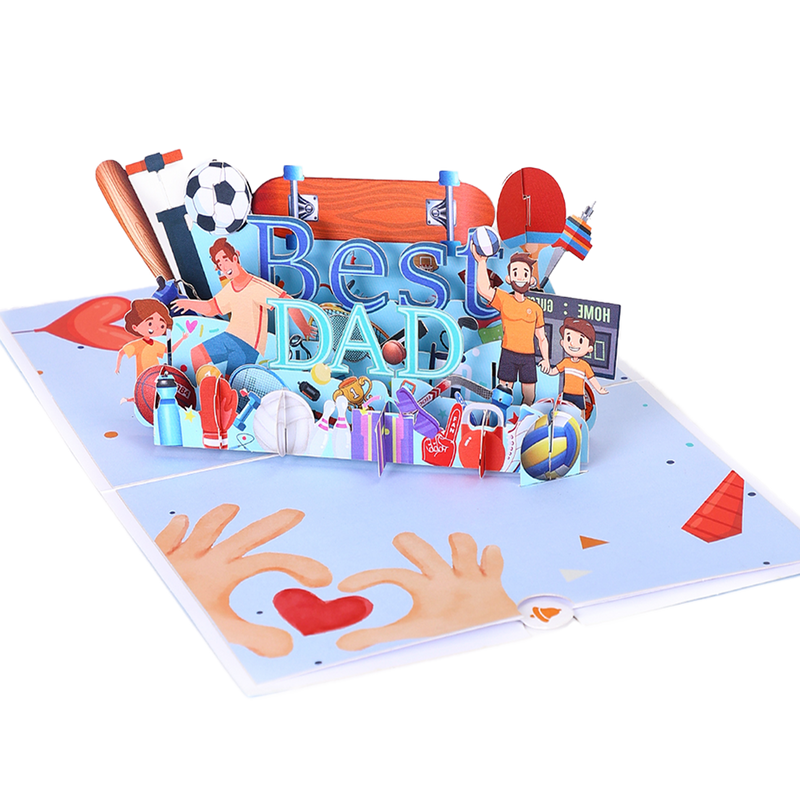 3D Father's Day Pop Up Card