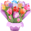 3D Life-sized Flower Bouquet