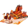 3D Thanksgiving Pop Up Card