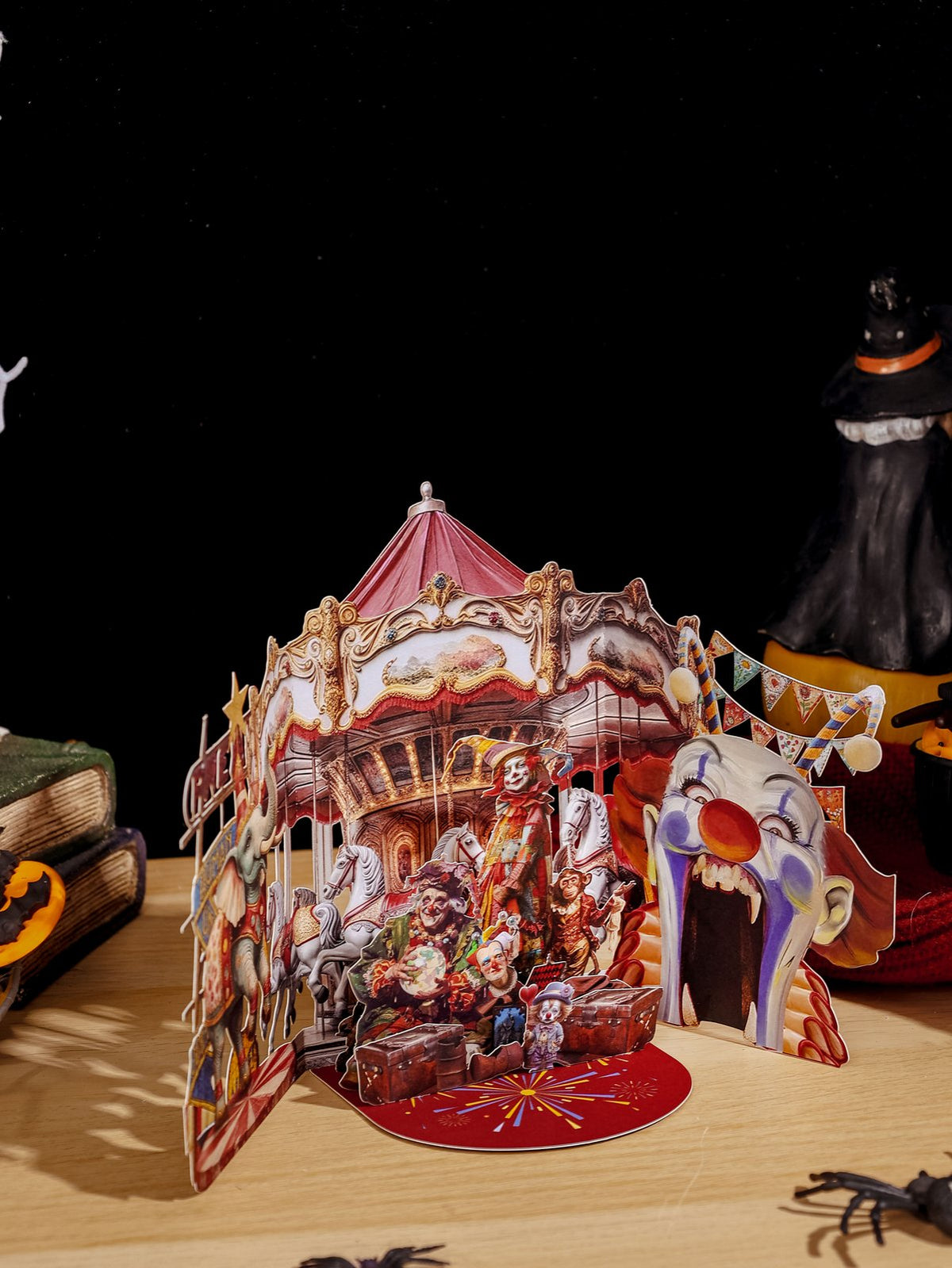 Circus Elephant 3D Pop Up Card