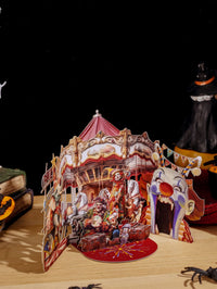 Circus Elephant 3D Pop Up Card