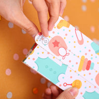 Baby Party Surprise Card Blue