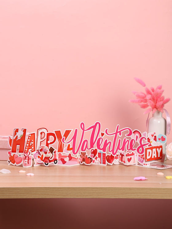 Valentine's Day Happy Slim Card