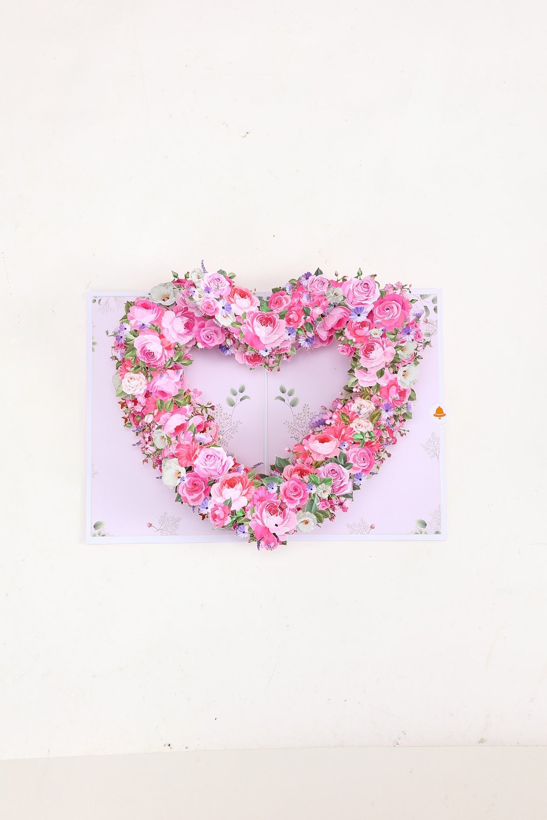 Rose Heart Greeting Card