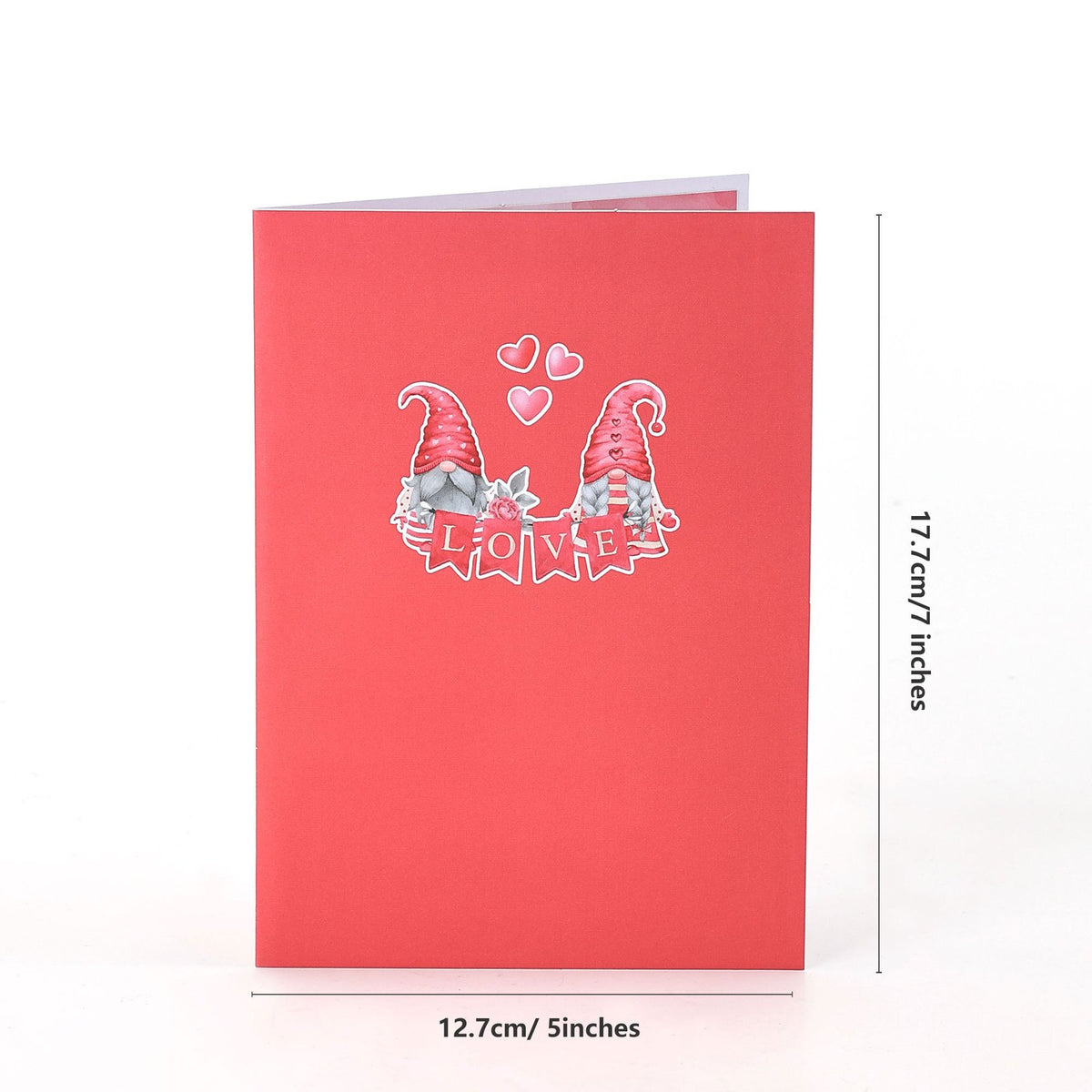 Valentine's Day Gnome 3D Pop Up Card