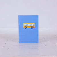 Bus Pop Up Card