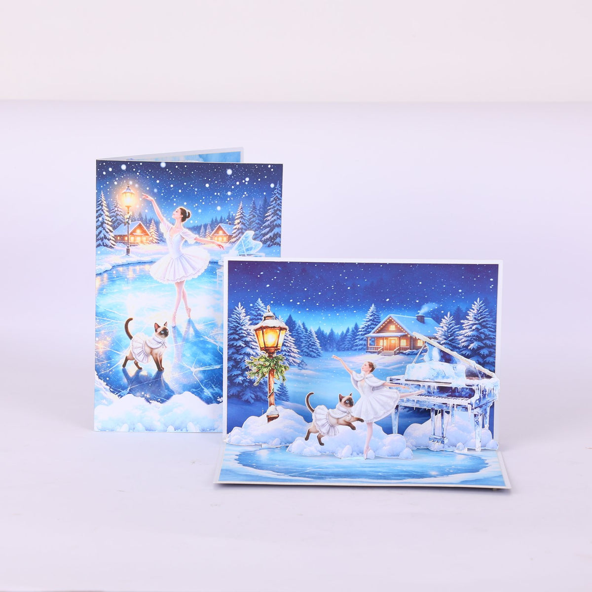 Winter Ballet Greeting Card