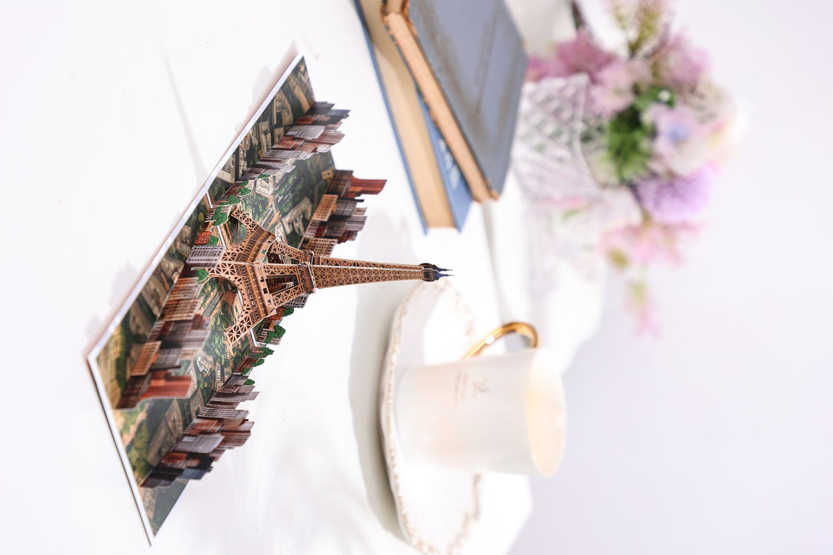 Eiffel Tower 3D Pop Up Card