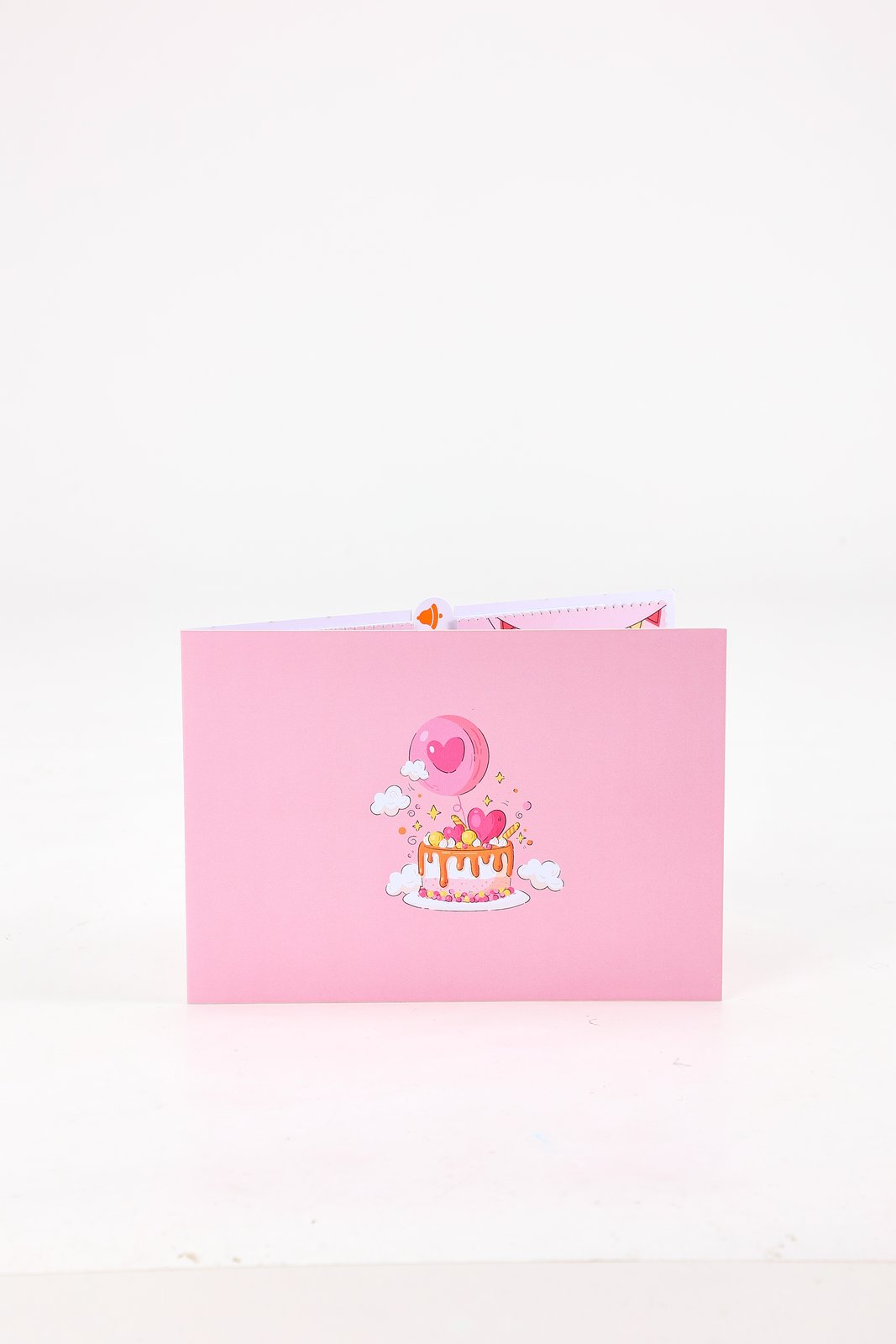 Pink Cake Birthday 3D Pop Up Card