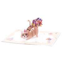 Cat Compliment Birthday Greeting Card