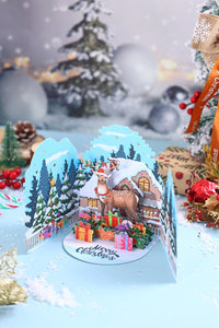 Christmas Deer Greeting Card
