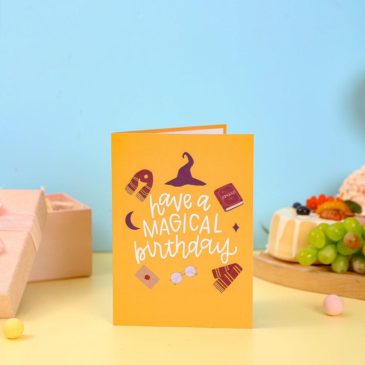 Magic Birthday Cake 3D Pop Up Card