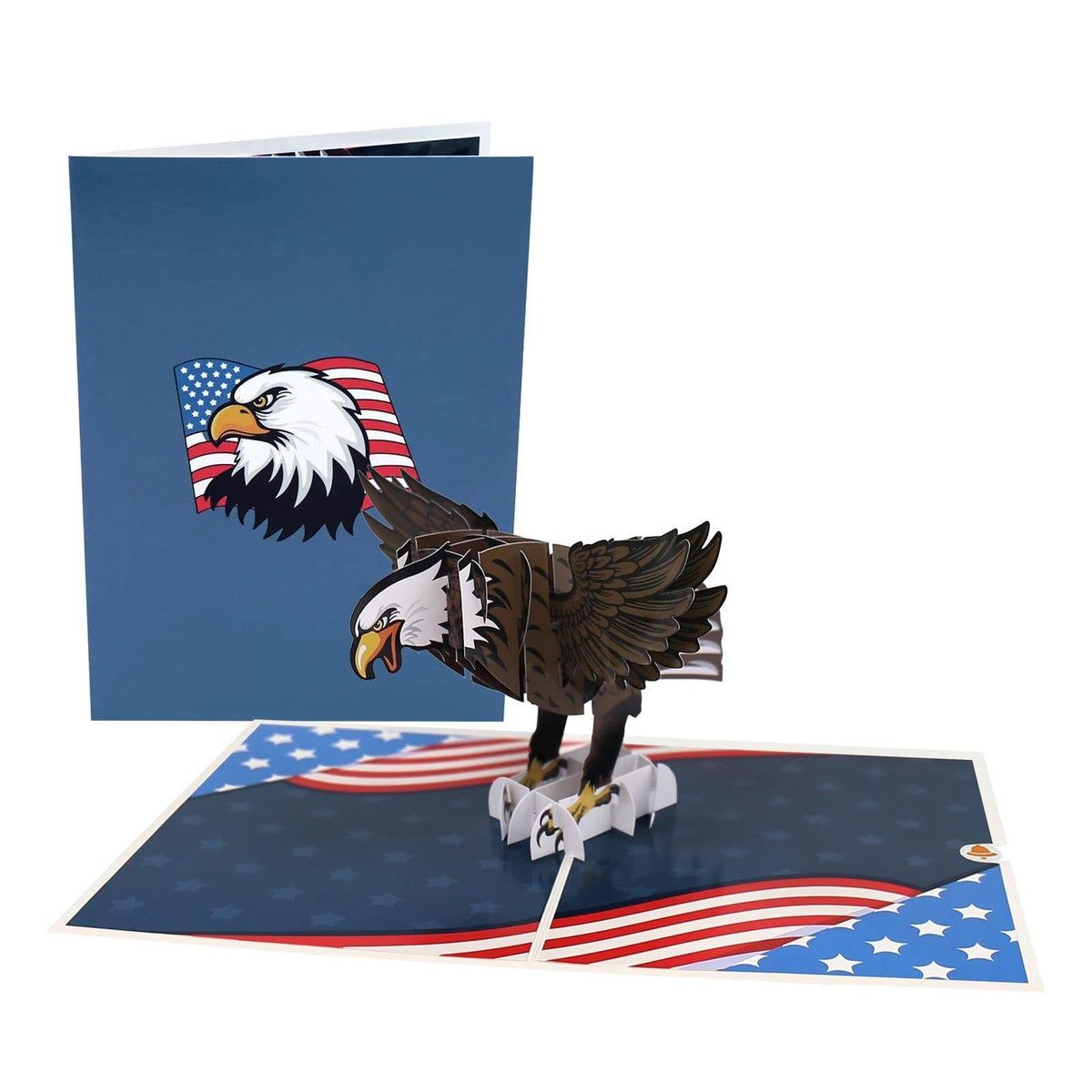 Bald Eagle 3D Pop Up Card