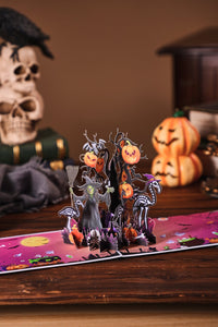 Witch Halloween Greeting Card