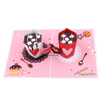 Hot Cocoa Heart Greeting Card