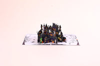 Wearable Haunted House Greeting Card