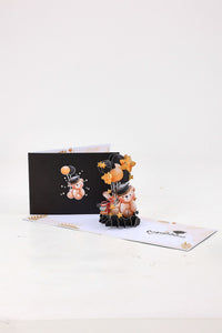 Graduation Season Little Bear Pop Up Card