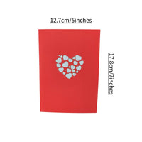 Love You More Heart Greeting Card