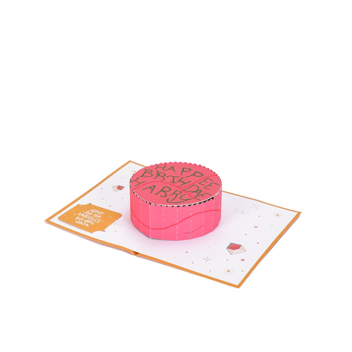 Magic Birthday Cake 3D Pop Up Card