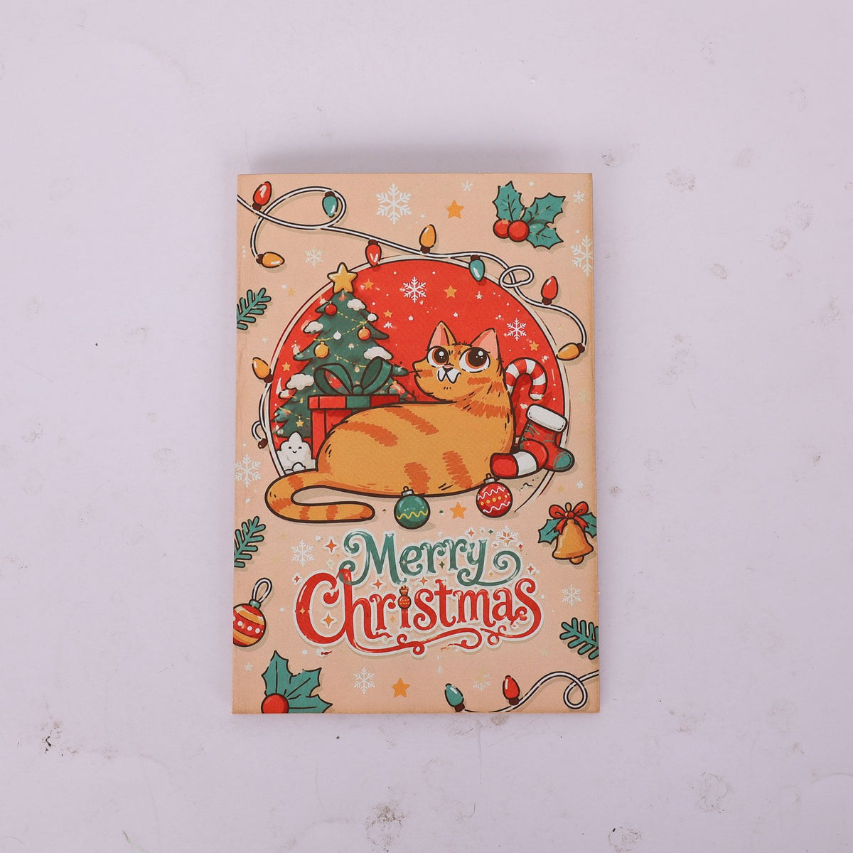Christmas Cat Box Card