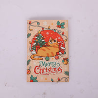 Christmas Cat Box Card