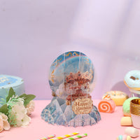 Carousel Crystal Ball Birthday Greeting Card
