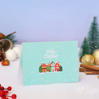 Christmas Village 3D Pop Up Card