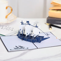 Sailboat 3D Pop Up Card