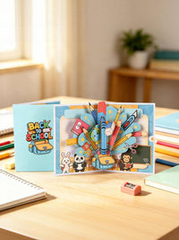 Back To School 3D Pop Up Card