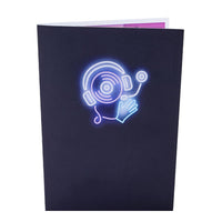 Hip Hop DJ Personalized 3D Pop Up Card