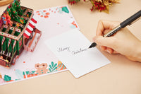 Gingerbread Man Food Truck 3D Pop Up Card