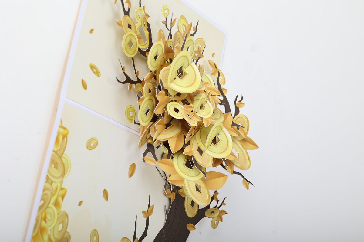 Money Tree 3D Pop Up Card