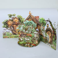 Dreamy Forest Double Door Card