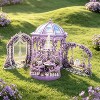 Garden Double Door Pop Up Card