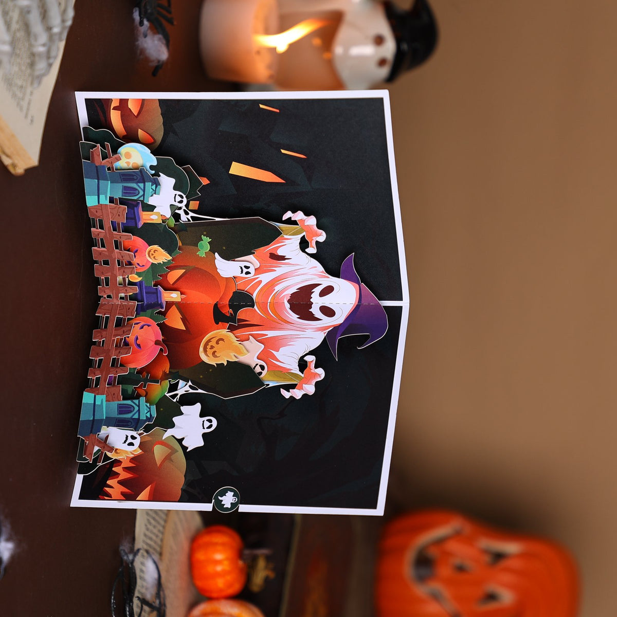 Halloween Ghost Greeting Card