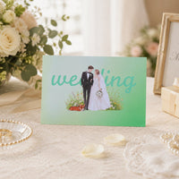 Wedding 90° 3D Pop Up Card