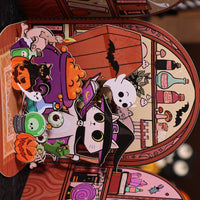 Magic Kitten Double Door 3D Pop Up Card
